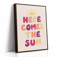 Sunrise Letters Sing Their Joy