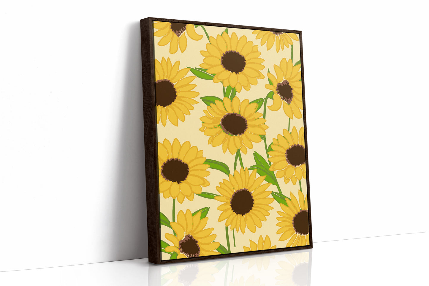 Yellow Petals Chase Summer Light