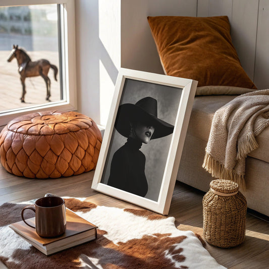 Midnight Elegance Wears Western Charm