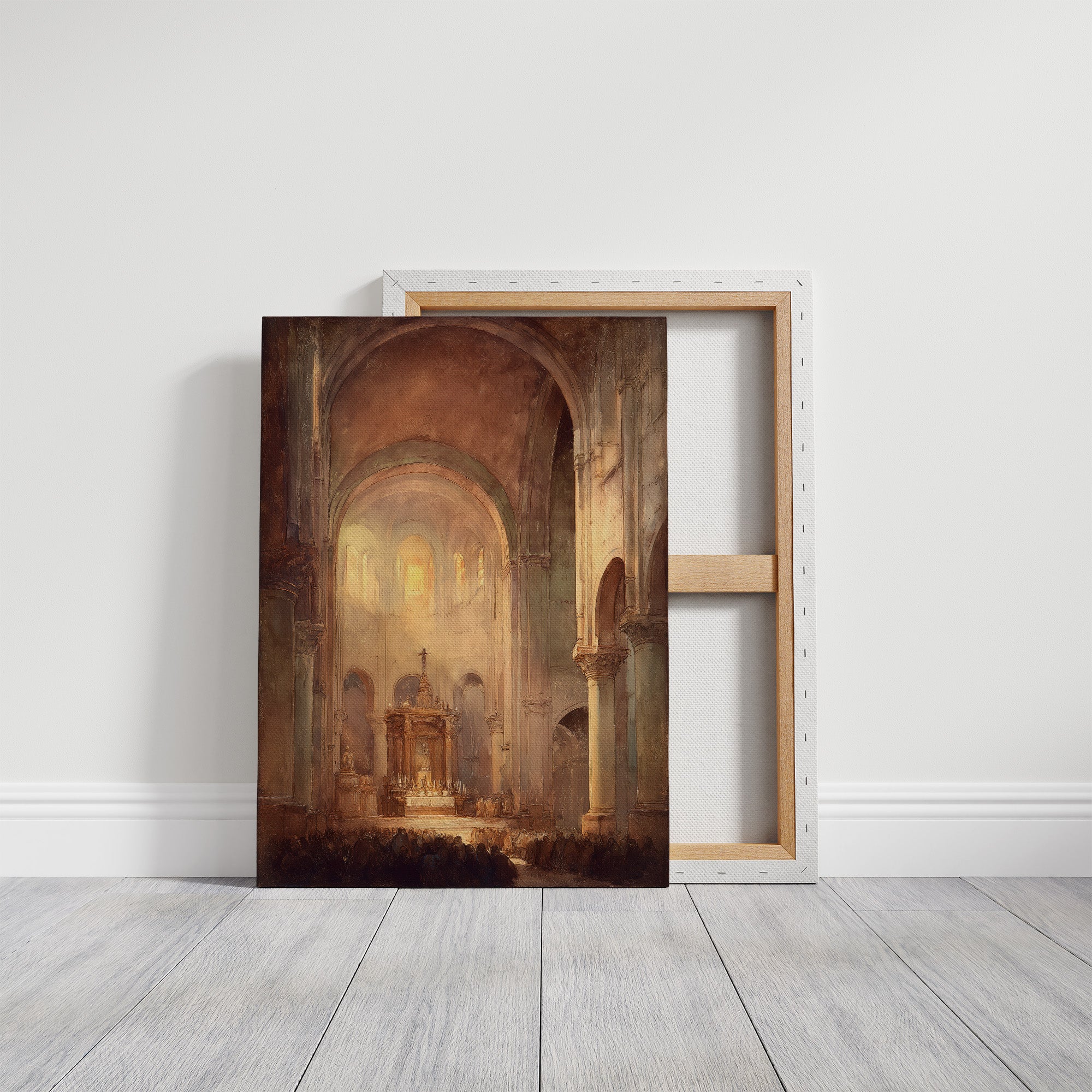 Divine Light Bathes Ancient Sanctuary