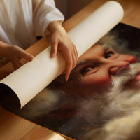 December Magic Glows In Portrait