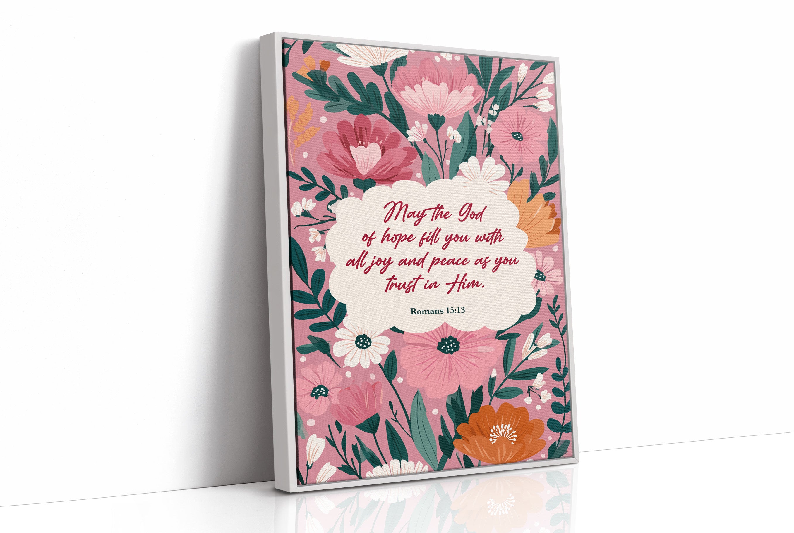 Blossoms of Faith: Scripture's Gentle Promise - Romans 15:13