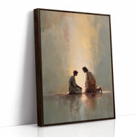 Divine Light Illuminates Sacred Moment