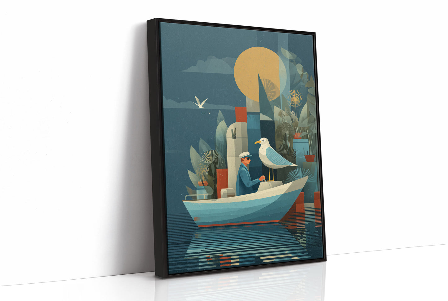 Captain and the Great Gull
