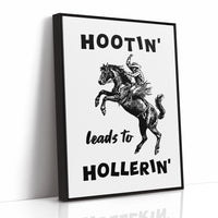 Hootin Leads to Hollerin