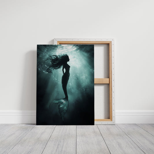 Dancer Beneath the Moonlit Waves