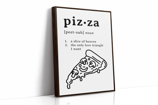 Dictionary Dreams Define Perfect Pizza
