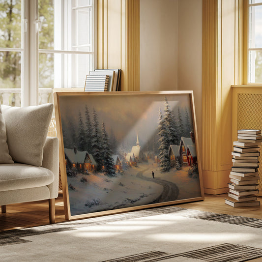 A Path Through Winter's Embrace