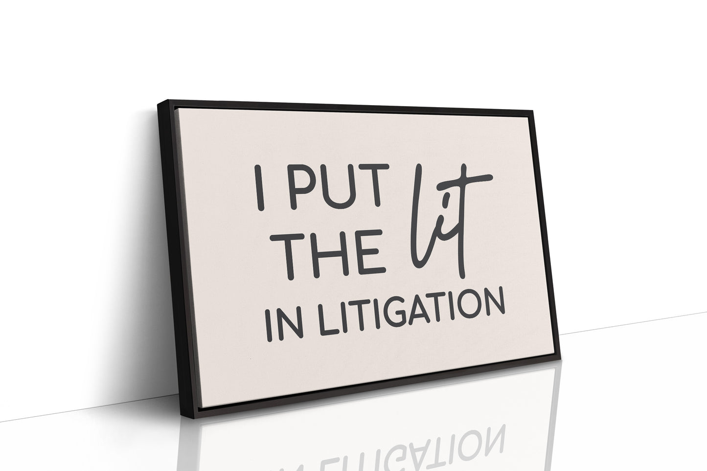 I Put The Lit In Litigation
