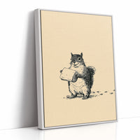 Squirrel With Something To Say