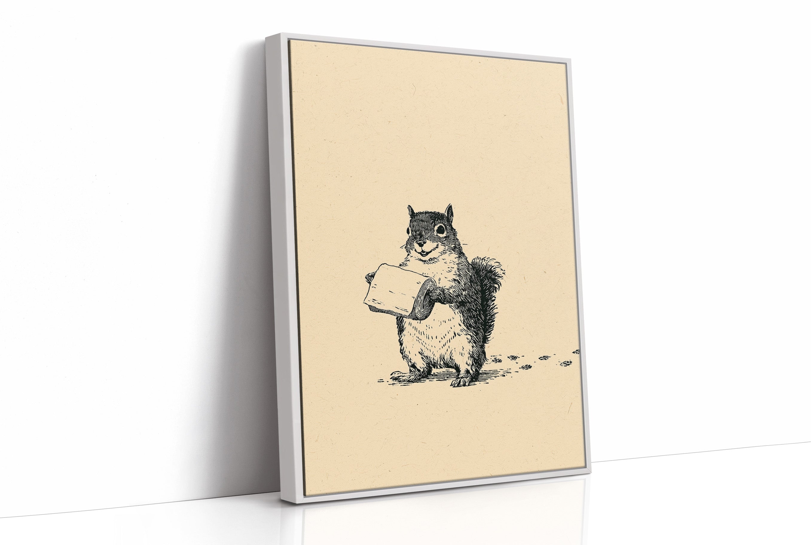 Squirrel With Something To Say