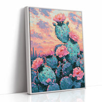 Sunset Blooms Among the Thorns