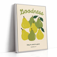 Goodness Beyond Com-Pear-Ison