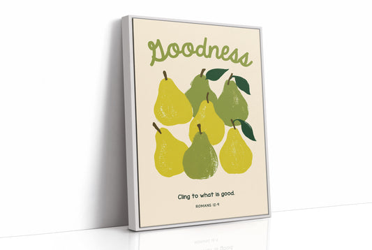 Goodness Beyond Com-Pear-Ison