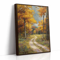 Maple Trees Guide The Winding Path