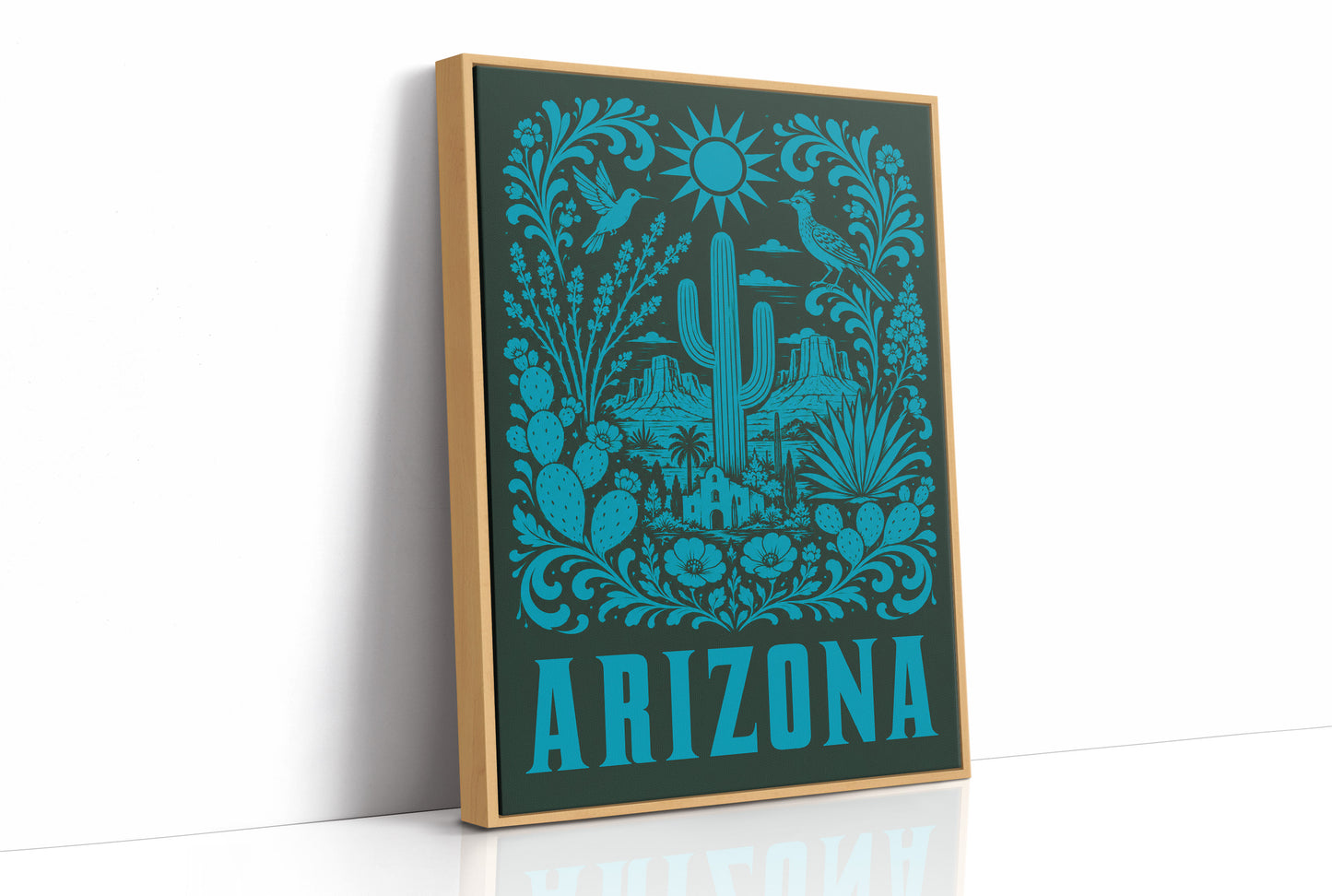 Arizona, Saguaro Sun Bloom