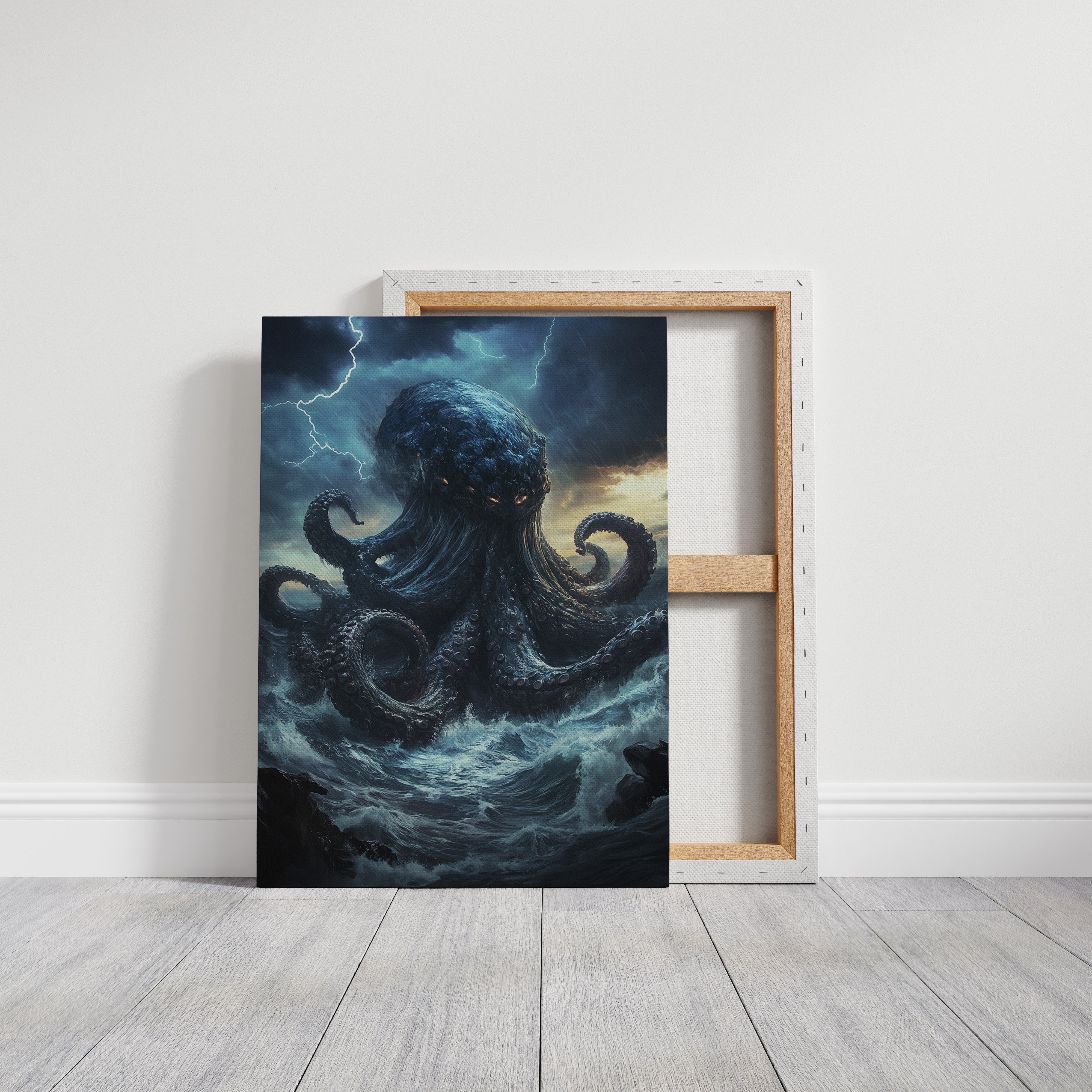 Awakening Beneath Stormy Skies