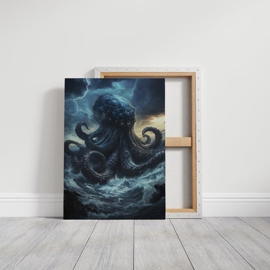 Awakening Beneath Stormy Skies