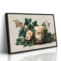 Candlelight Wrapped in Ivy