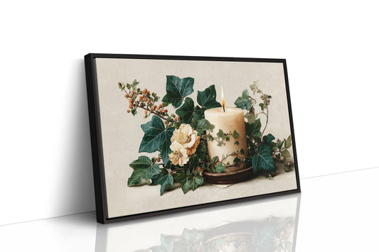 Candlelight Wrapped in Ivy