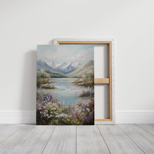Where Mountains Meet Floral Shores