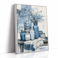 Farmhouse Jars and Wildflower Blues
