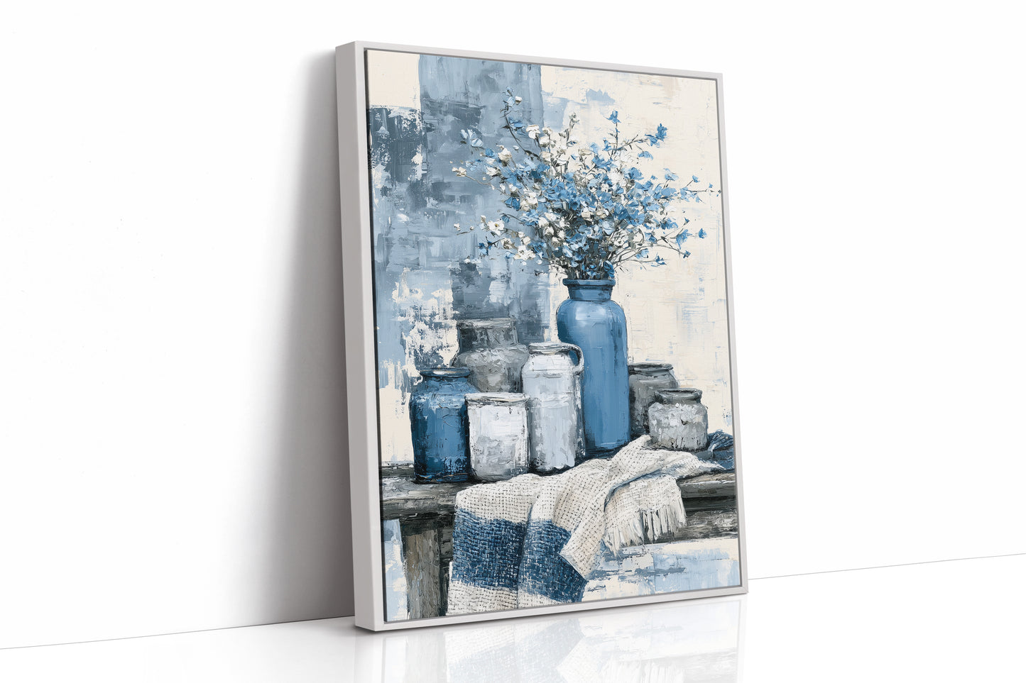 Farmhouse Jars and Wildflower Blues