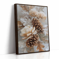 Pine Cones Dance In Winter Light