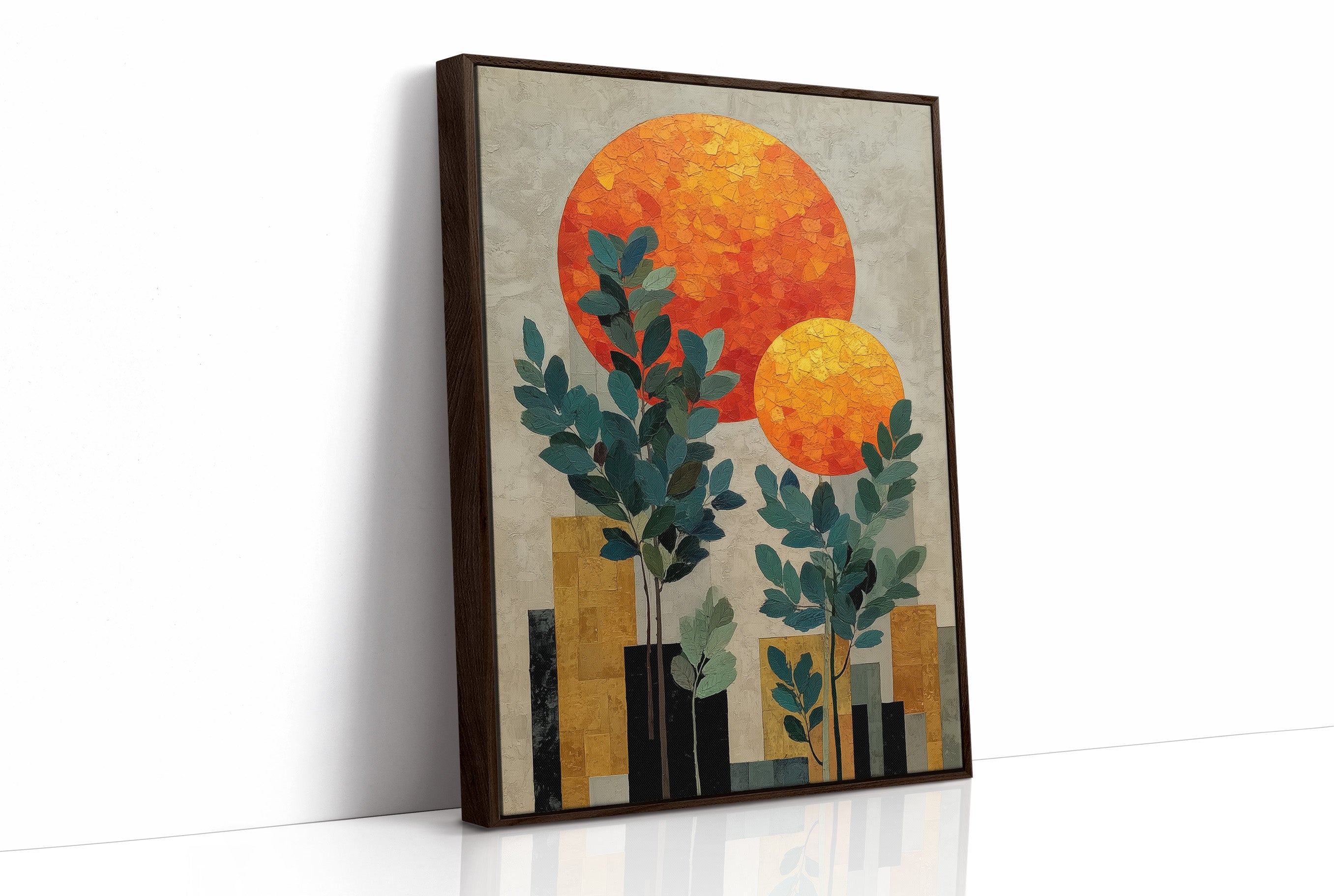 Twin Suns Dance Above City Gardens