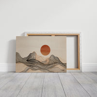 Mountains Flow Like Gentle Waves