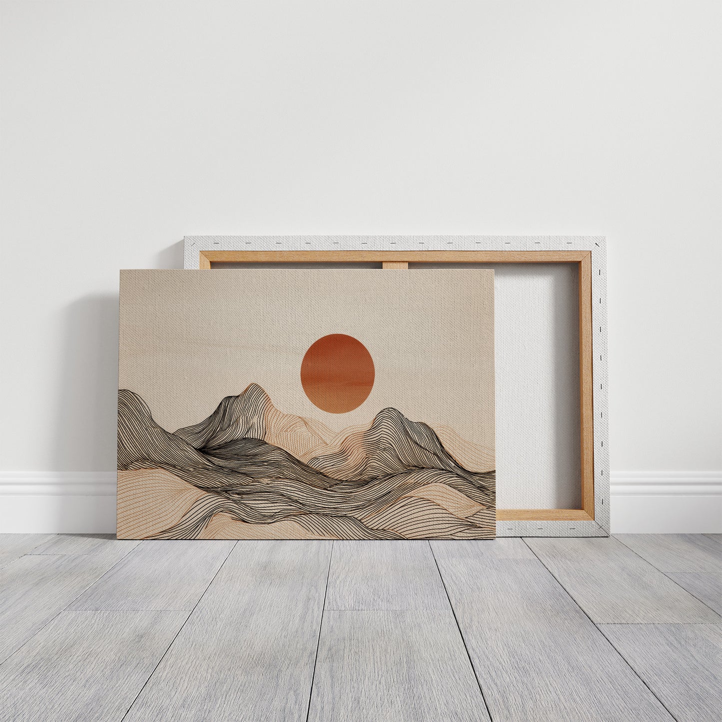 Mountains Flow Like Gentle Waves