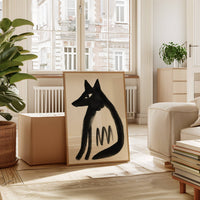 Midnight Fox Speaks Ancient Signs