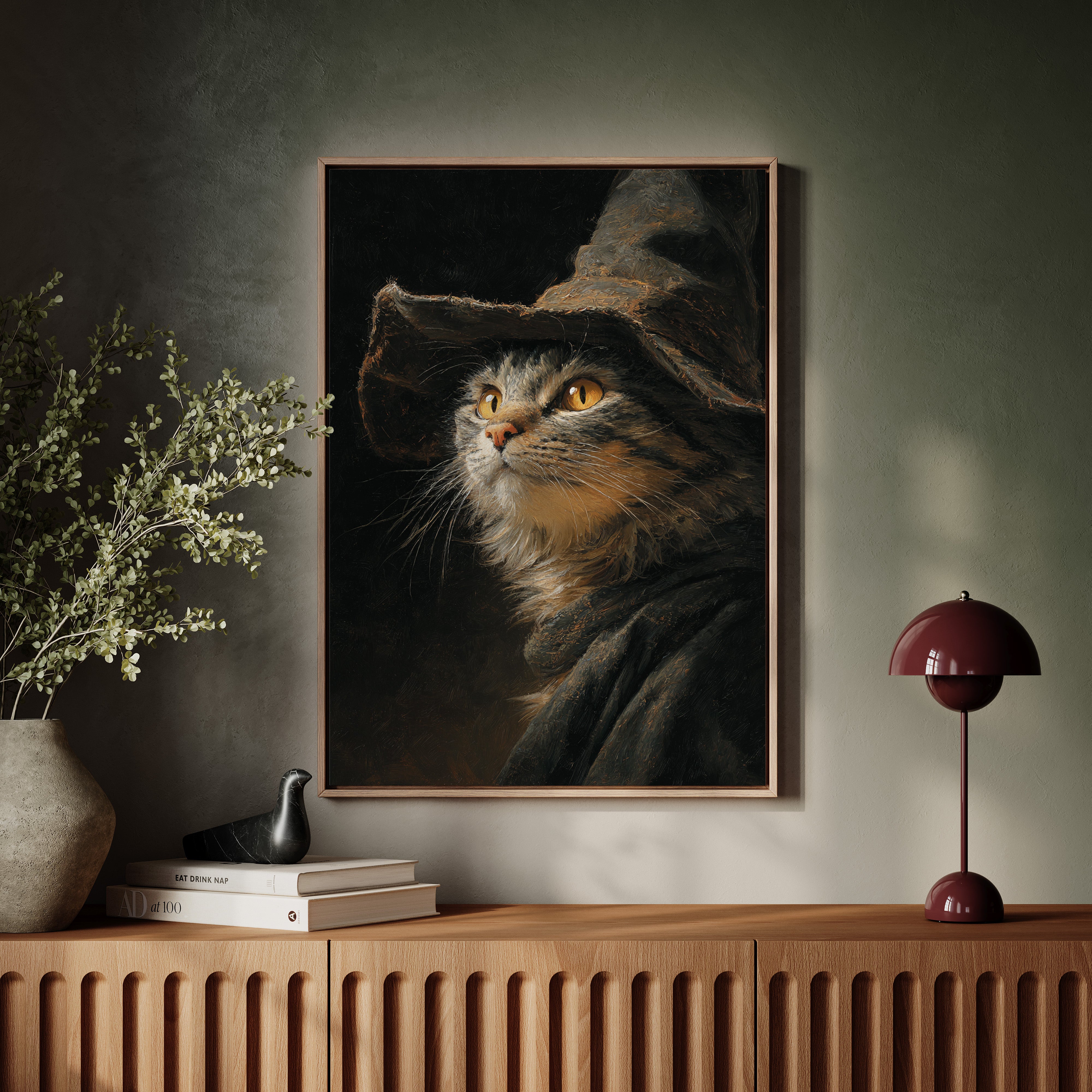 The Enigmatic Feline Mage
