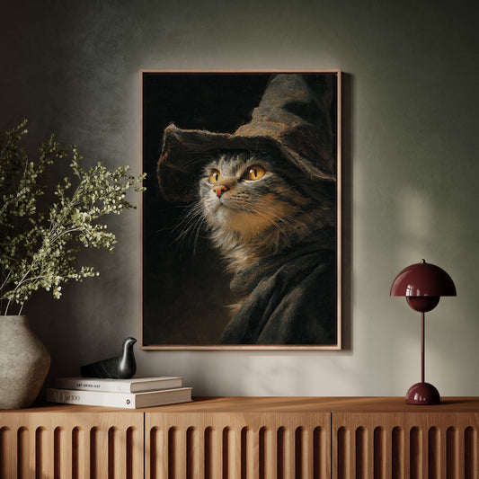 The Enigmatic Feline Mage
