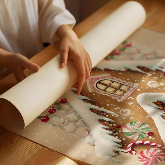 Peppermint Dreams In Sugar Snow