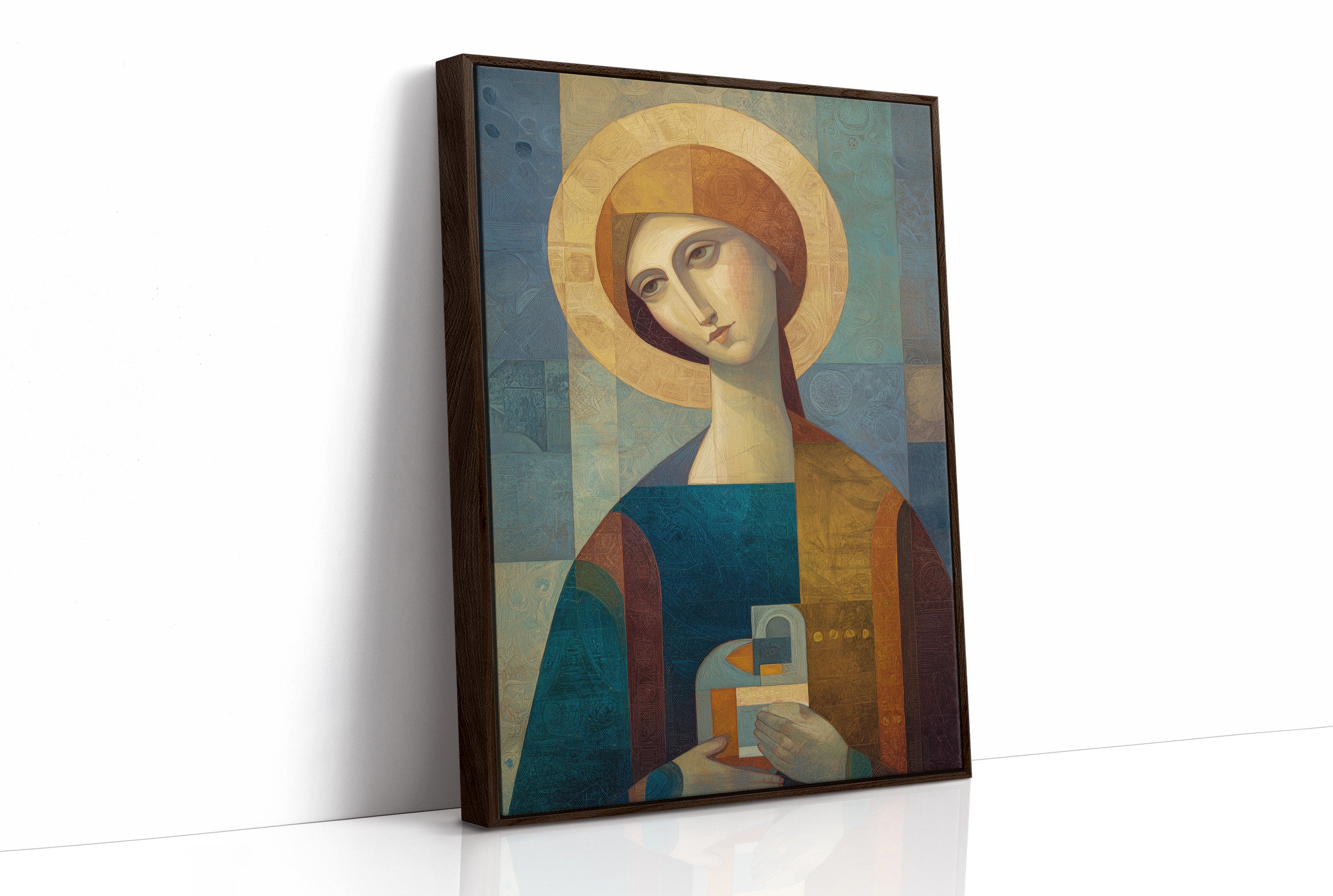 Sacred Geometry Meets Cubist Devotion