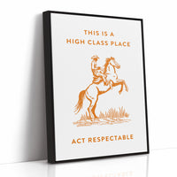 Act Respectable Cowboy