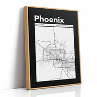 Phoenix, Mapped in Black