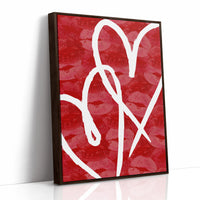 Crimson Lines Dance Their Passion