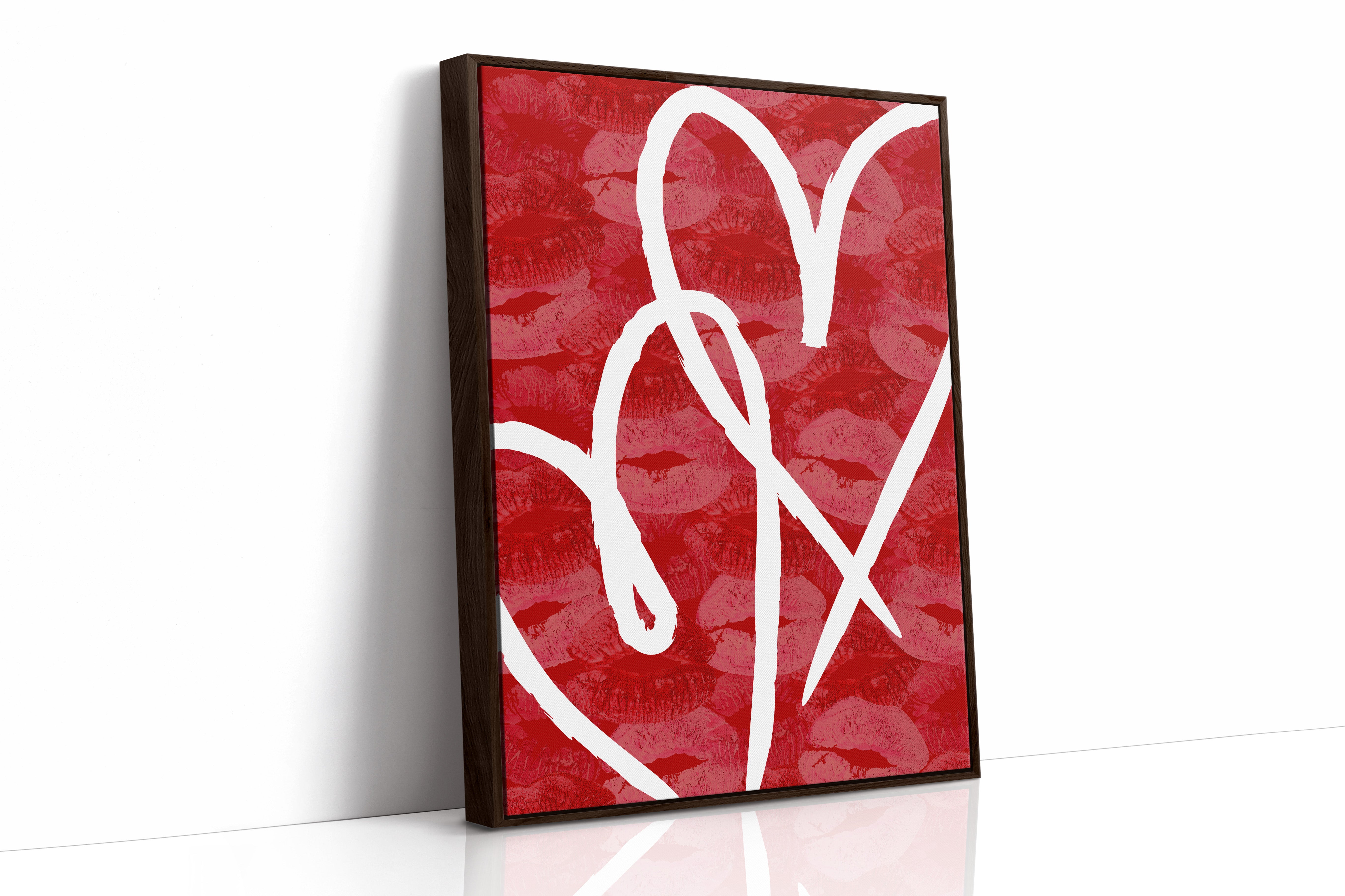 Crimson Lines Dance Their Passion