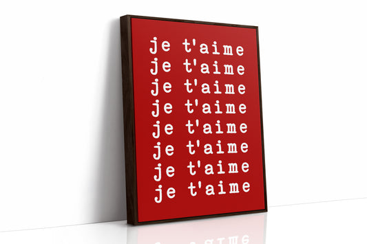 French Love Letters Paint Forever