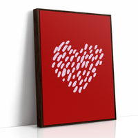 Brushstrokes Dance Into Love's Pattern