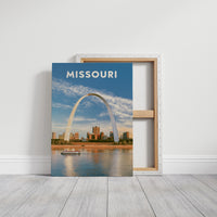 Gateway Arch River Golden Hour