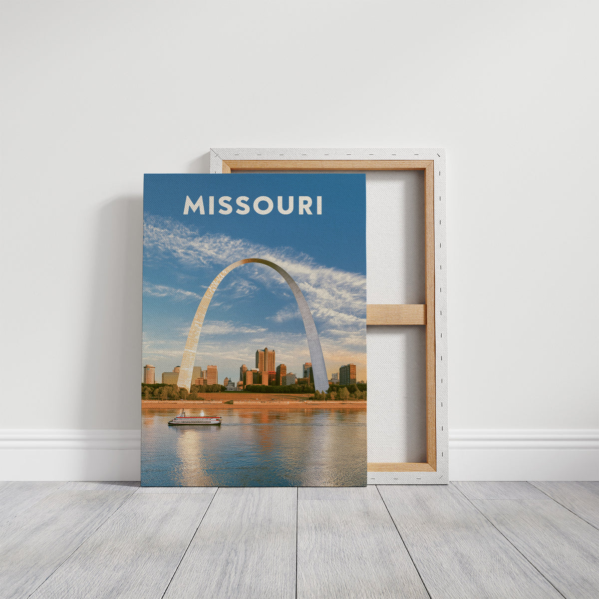 Gateway Arch River Golden Hour