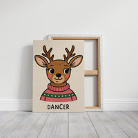 Cozy Reindeer In Holiday Sweater