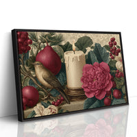 Songbird by Candlelight and Peonies