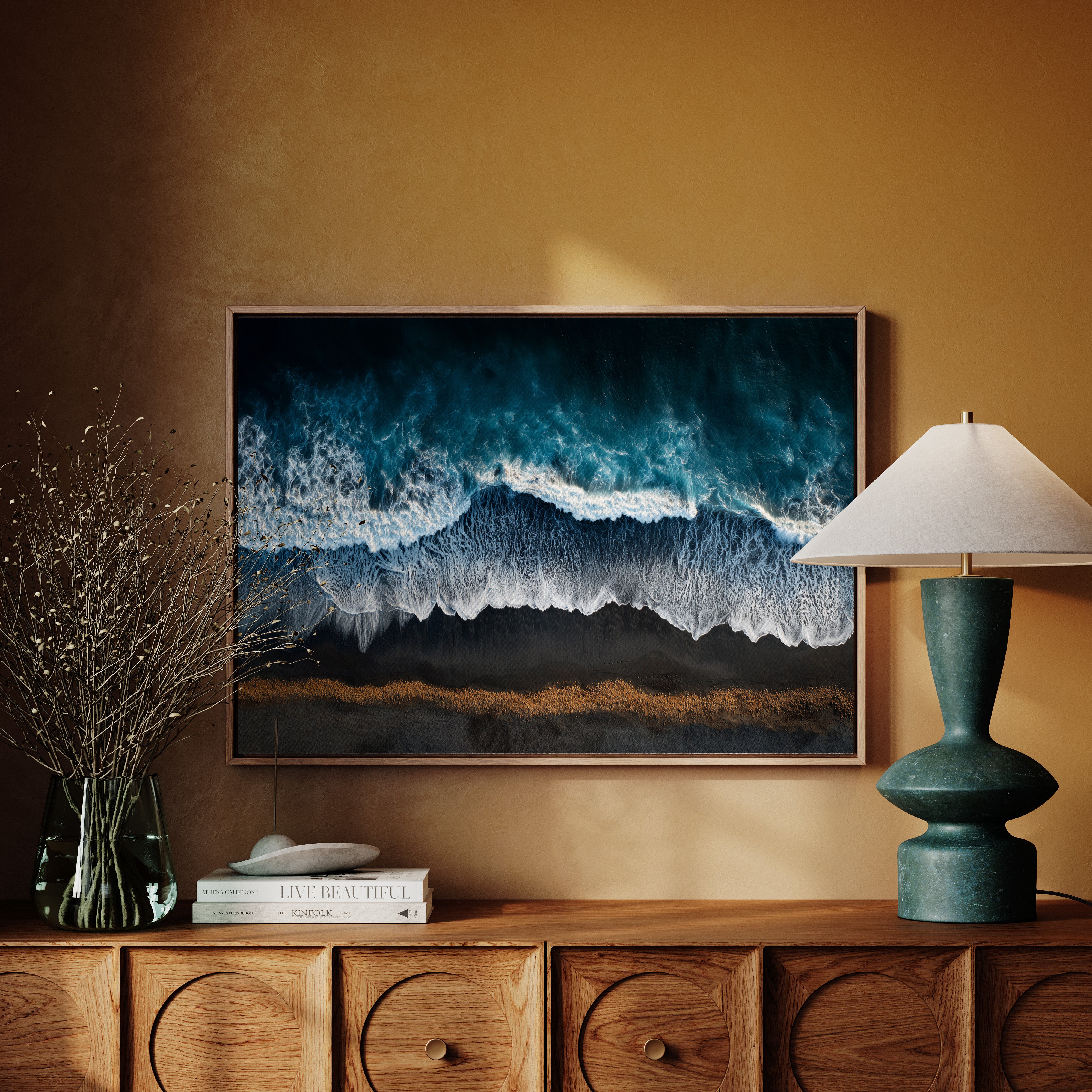 Tides Draw Maps In Azure Light
