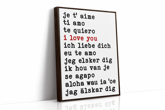 Love Speaks In Every Language