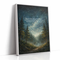 Celestial Whispers Through Ancient Pines