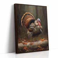 Autumn's Wild Turkey Stands Proud